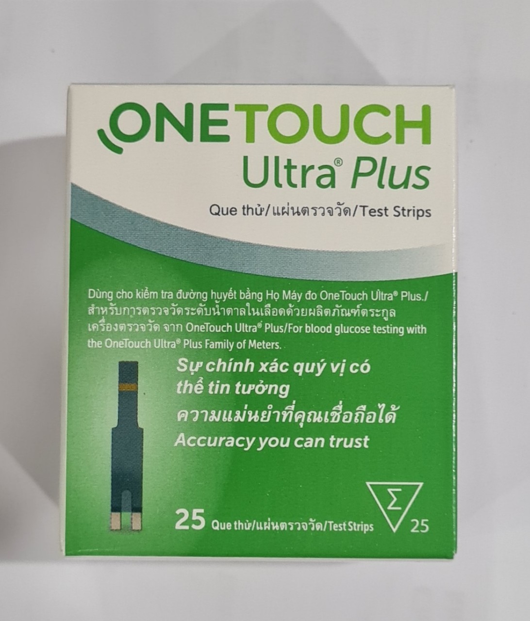 Test thử đường huyết One Touch Ultra Plus 